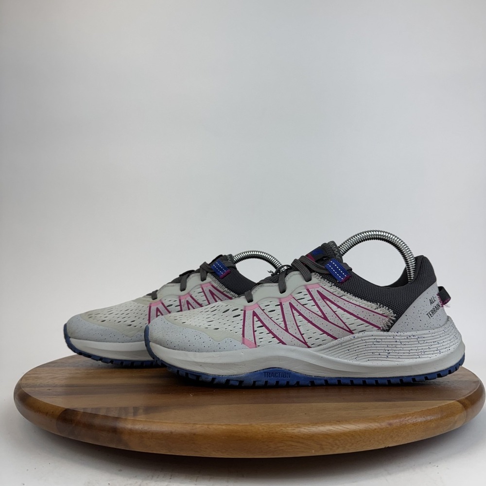 Womens Avia All Terrain Gray Low Athletic Trail Running Sneakers Size 10 M GUC